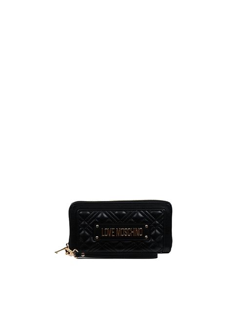 Quilted portafoglio trapuntato grande LOVE MOSCHINO | JC5633PP1LLA0.000